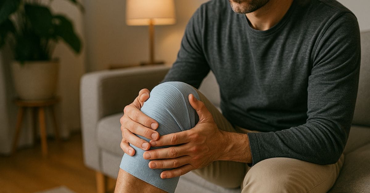 Overbelastet eller hævet knæ